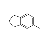 4,5,7-Trimethylindan结构式