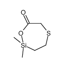 2,2-dimethyl-1,5,2-oxathiasilepan-7-one Structure