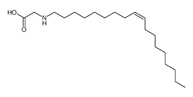 (octadecen-(9c)-yl-amino)-acetic acid结构式