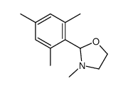3-methyl-2-(2,4,6-trimethylphenyl)-1,3-oxazolidine结构式