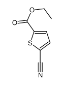 Ethyl 5-cyano-2-thiophenecarboxylate Structure