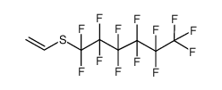 vinyl tridecafluorohexyl sulfide结构式