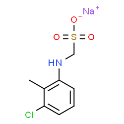 sodium [(3-chloro-2-methylphenyl)amino]methanesulphonate picture