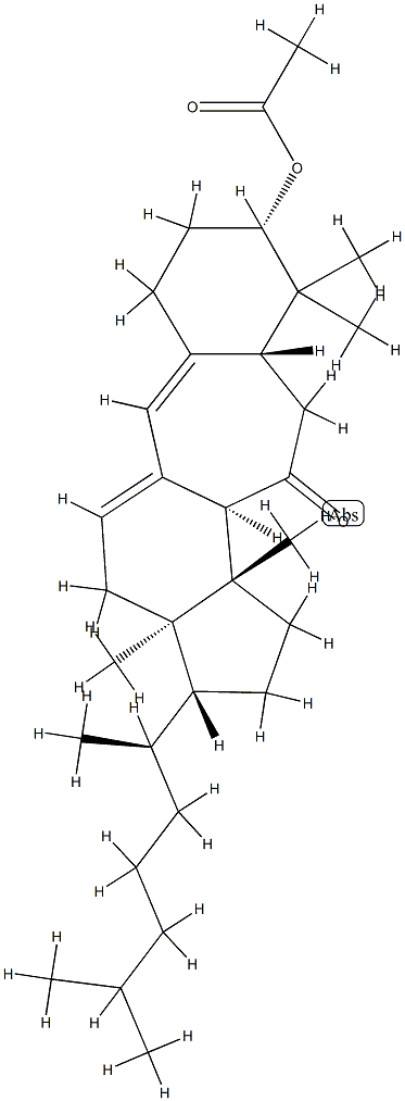 3β-(Acetyloxy)-B(9a)-homo-19-nor-5α-lanosta-9(11),9a-dien-7-one picture