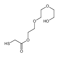 2-[2-(2-hydroxyethoxy)ethoxy]ethyl 2-sulfanylacetate Structure