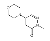 2-methyl-5-morpholin-4-ylpyridazin-3-one Structure