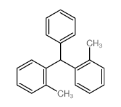 1-methyl-2-[(2-methylphenyl)-phenyl-methyl]benzene结构式