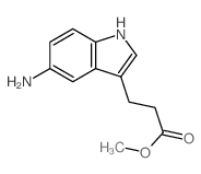 1H-Indole-3-propanoicacid, 5-amino-, methyl ester picture