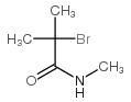 Propanamide,2-bromo-N,2-dimethyl- Structure