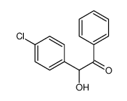 2-(4-chlorophenyl)-2-hydroxy-1-phenylethanone Structure