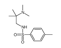 N-[2-(dimethylamino)-2-methylpropyl]-4-methylbenzenesulfonamide结构式