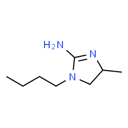 1H-Imidazol-2-amine,1-butyl-4,5-dihydro-4-methyl-(9CI)结构式