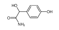 Benzeneacetamide,-alpha-,4-dihydroxy- Structure