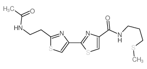 2-[2-(2-acetamidoethyl)-1,3-thiazol-4-yl]-N-(3-methylsulfanylpropyl)-1,3-thiazole-4-carboxamide picture