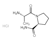 Ala-Pro-NH2 HCl Structure