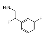 Benzeneethanamine, beta,3-difluoro- (9CI)结构式