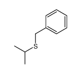 propan-2-ylsulfanylmethylbenzene Structure