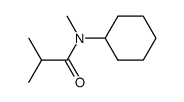 N-cyclohexyl-N-methylisobutyramide Structure