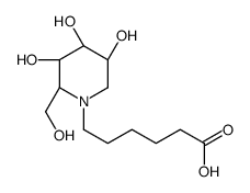 N-(5-Carboxypentyl)-deoxynojirmycin structure