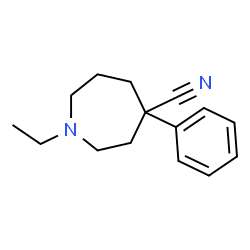 1H-Azepine-4-carbonitrile,1-ethylhexahydro-4-phenyl-(8CI)结构式