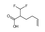 2-(difluoromethyl)hex-5-enoic acid结构式