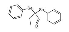 1'α,α-di(phenylseleno)butanal Structure