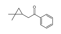2-(2,2-dimethylcyclopropyl)-1-phenylethanone结构式