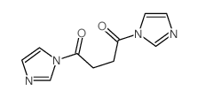 1,4-diimidazol-1-ylbutane-1,4-dione structure