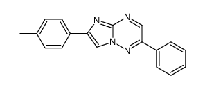 6-(4-methylphenyl)-2-phenylimidazo[1,2-b][1,2,4]triazine Structure