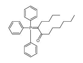 5-(triphenyl-λ5-phosphanylidene)dodecan-6-one Structure