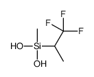 dihydroxy-methyl-(1,1,1-trifluoropropan-2-yl)silane结构式