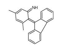 6-fluoren-9-ylidene-3,5-dimethylcyclohexa-2,4-dien-1-imine结构式