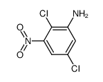 2,5-dichloro-3-nitro-aniline Structure
