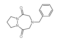 4-benzyl-1,4,7-triazabicyclo[5.3.0]decane-2,6-dione结构式