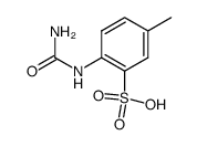4-ureido-toluene-3-sulfonic acid Structure