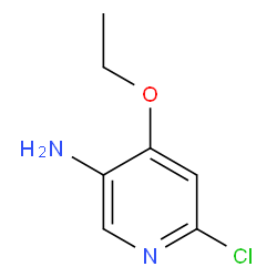 6-Chloro-4-ethoxypyridin-3-amine structure