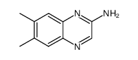 Quinoxaline, 2-amino-6,7-dimethyl- (5CI) Structure