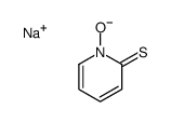 sodium,1-oxidopyridine-2-thione Structure