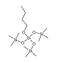 butyl tris(trimethylsilyl) silicate Structure
