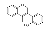 2-(4-methyl-2H-chromen-3-yl)phenol结构式