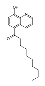 1-(8-hydroxyquinolin-5-yl)decan-1-one Structure