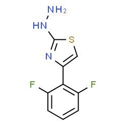 4-(2,6-DIFLUOROPHENYL)-2(3H)-THIAZOLONE HYDRAZONE Structure