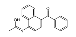 N-(4-benzoylnaphthalen-1-yl)acetamide Structure