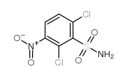 2,6-二氯-3-硝基苯磺酰胺结构式