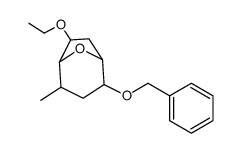 6-ethoxy-4-methyl-2-phenylmethoxy-8-oxabicyclo[3.2.1]octane Structure