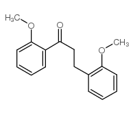 2'-METHOXY-3-(2-METHOXYPHENYL)PROPIOPHENONE结构式