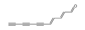 undeca-2t,4t-diene-6,8,10-triynal结构式