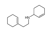 N-[2-(cyclohexen-1-yl)ethyl]cyclohex-2-en-1-amine结构式
