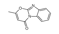4H-[1,3]Oxazino[3,2-a]benzimidazol-4-one,2-methyl-(9CI)结构式