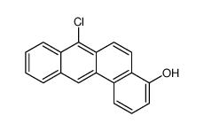 7-chlorobenzo[a]anthracen-4-ol结构式